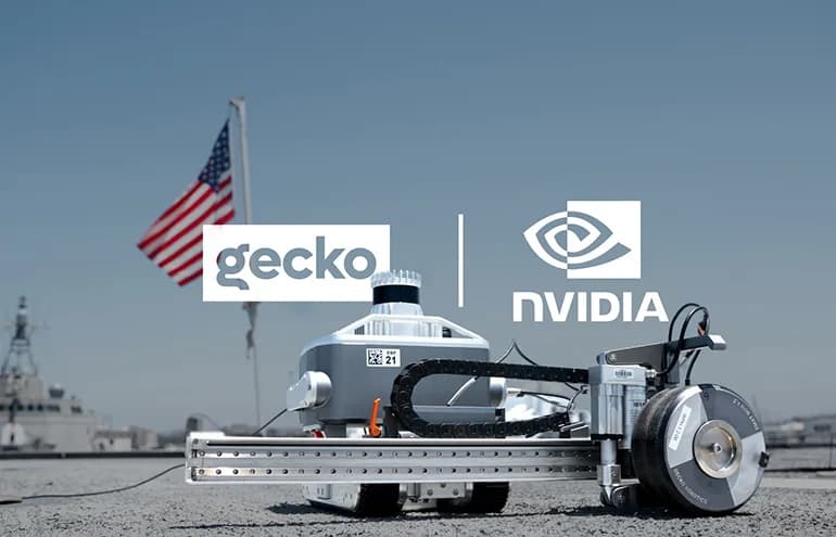 Gecko Robotics pone la seguridad de NVIDIA entre el agente y el robot