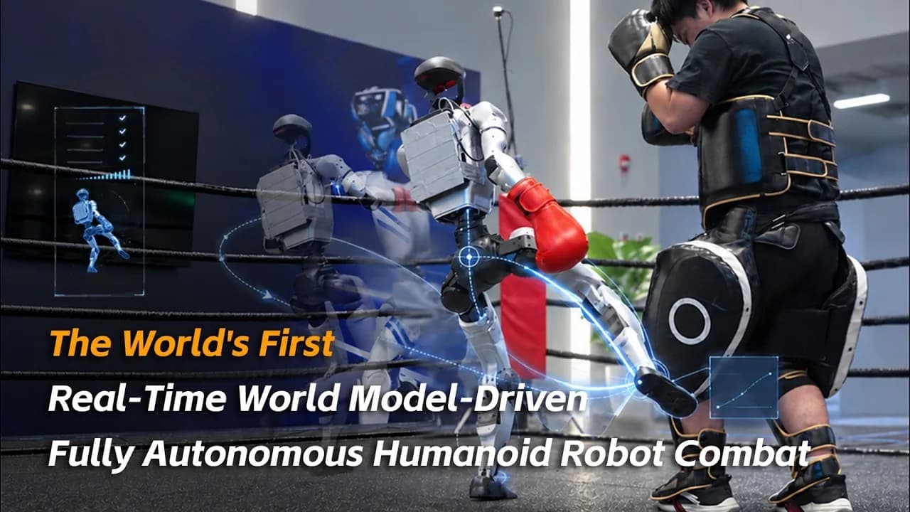 IA autónoma permite al robot G1 de Unitree pelear en tiempo real