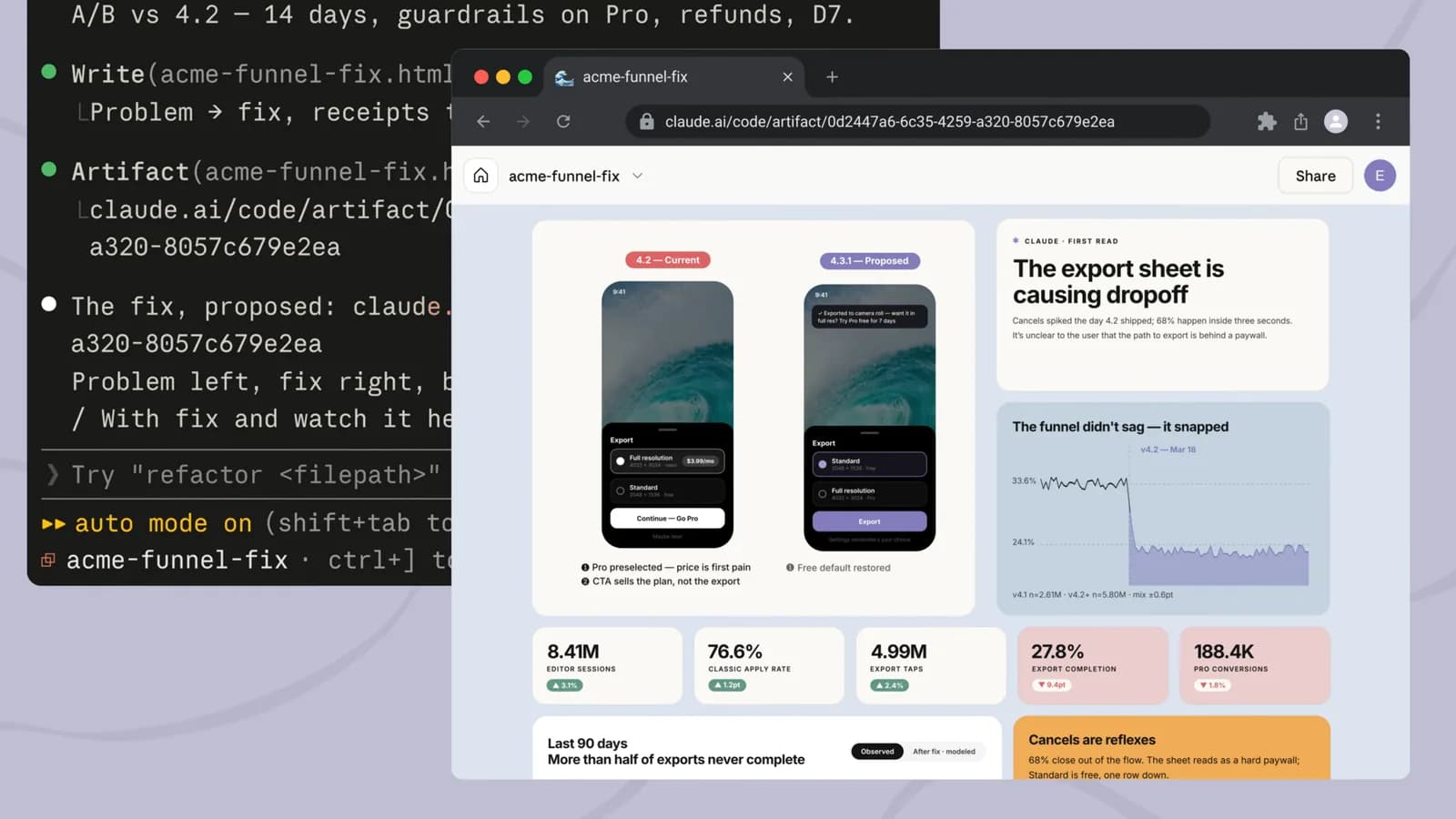 Claude Code estrena Artifacts: páginas vivas para equipos