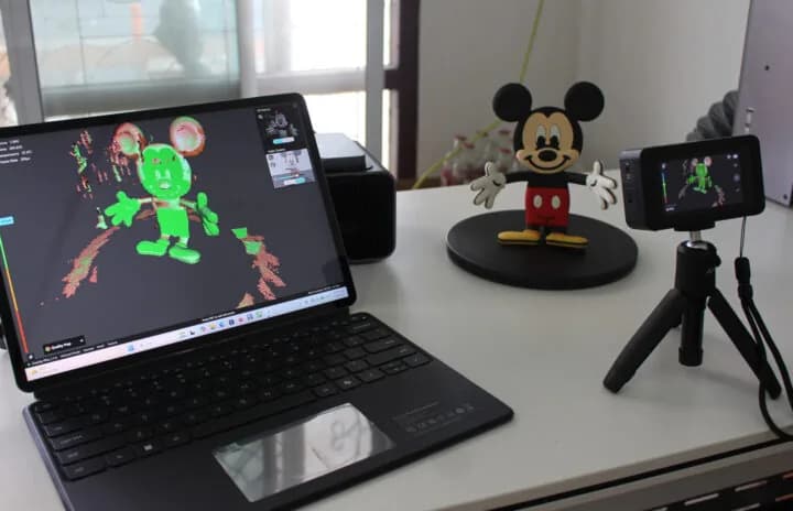 Creality Pika: escáner 3D portátil con doble modo láser