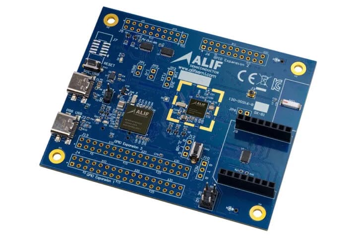 Alif estrena dos placas con Cortex-M55 y NPU por 50 dólares