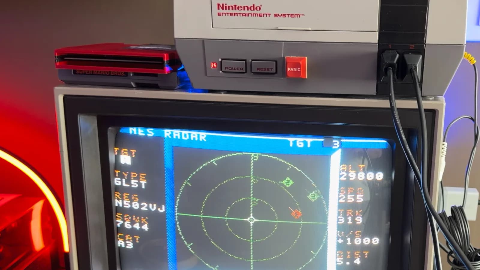 NES Radar: Cómo rastrear aviones en una consola de 8 bits