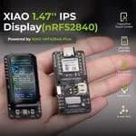 Seeed XIAO IPS Display: pantalla, IMU y BLE en 17,8 x 42 mm
