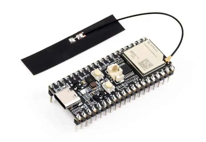 Waveshare lanza ESP32-C5 Pico con soporte para antena externa