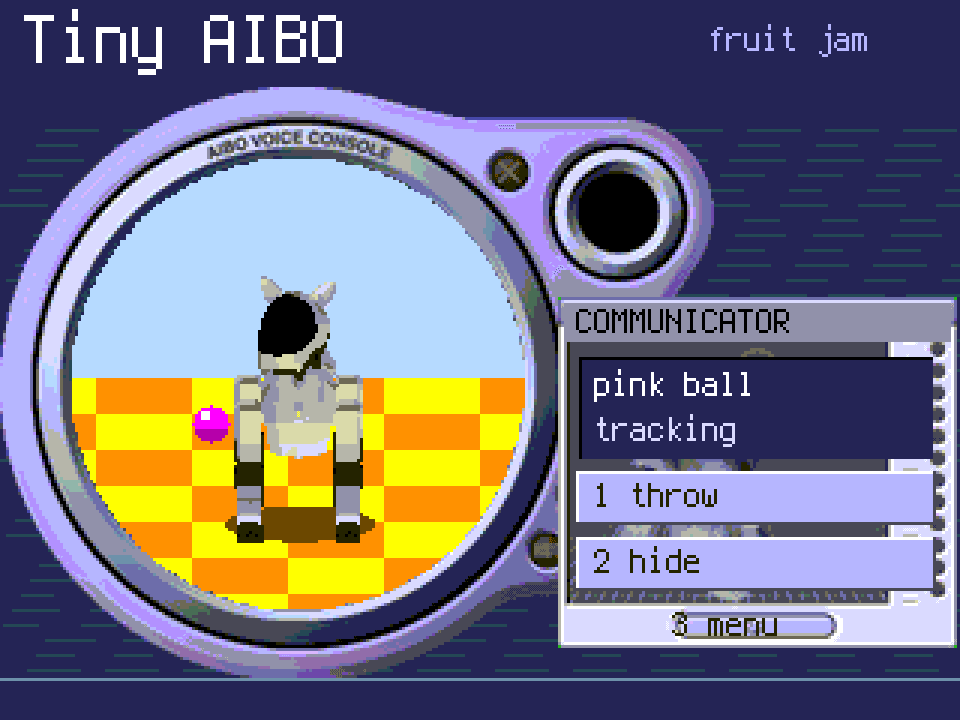 AiboJam revive el Tiny AIBO de Sony en una Fruit Jam de 40 dólares