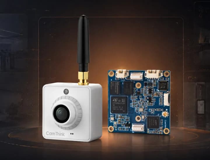 NeoEyes NE302 corre visión con IA en un STM32N6 de 42 mm