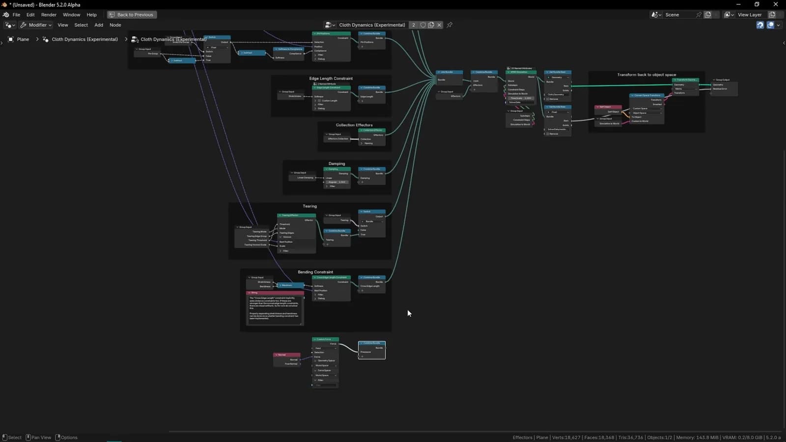 Blender 5.2 sale de beta en julio con simulaciones renovadas