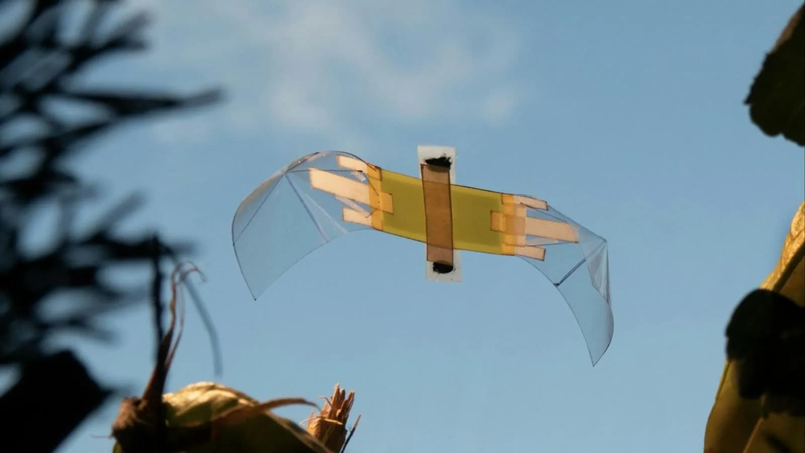 Un robot volador de 185 mg sigue volando tras recibir un matamoscas