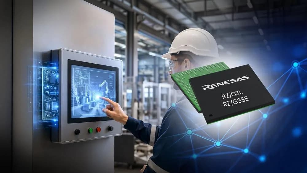 Renesas suma los RZ/G3L y RZ/G3SE, dos MPU de 64 bits para HMI e IoT