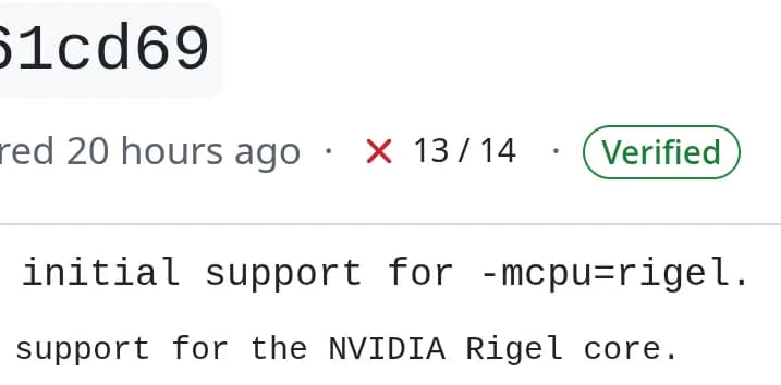 LLVM Clang ya soporta el núcleo Rigel de la CPU NVIDIA Rosa