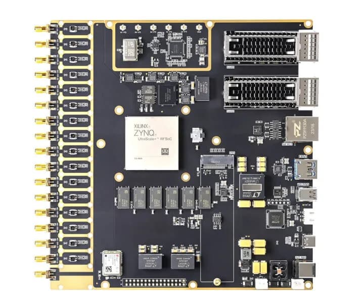 PZSDR P047: Placa SDR de alto rendimiento con AMD Zynq RFSoC