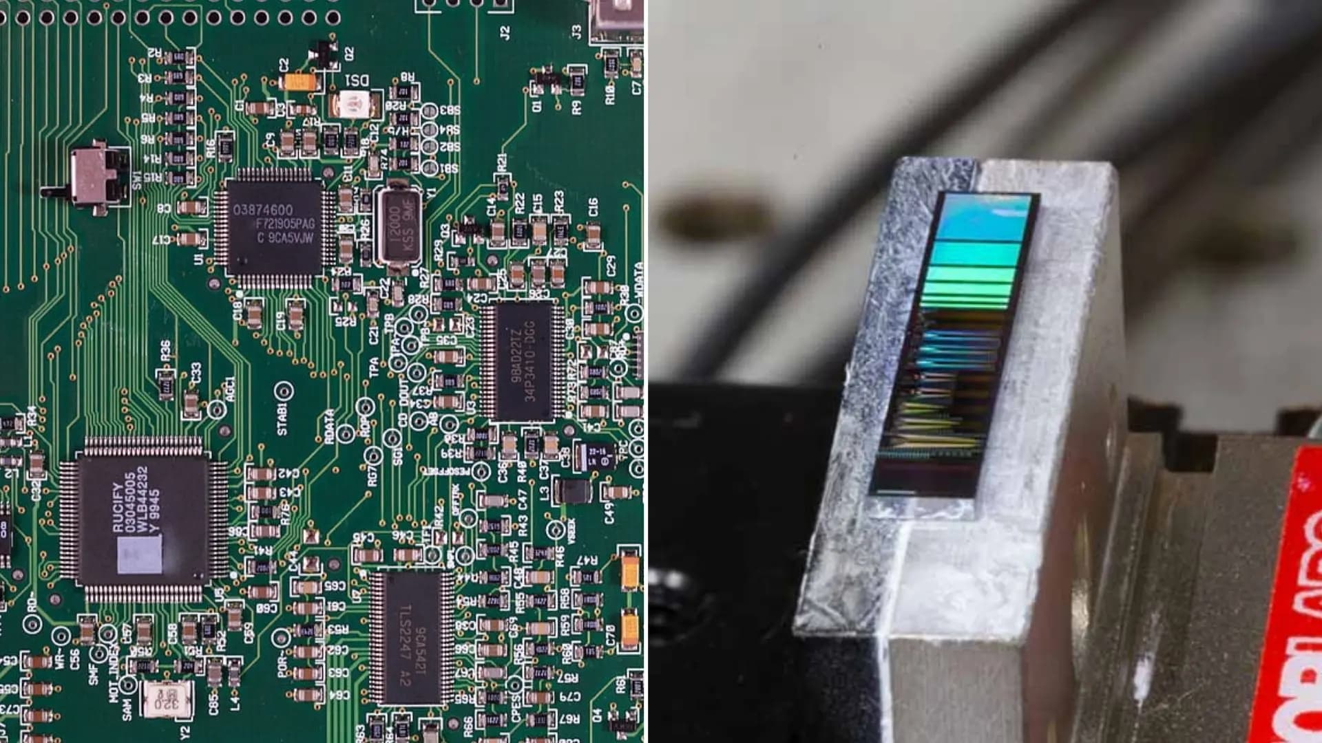 Chips fotónicos mueven los datos y los electrónicos calculan