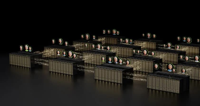 Vera Rubin NVL72: hasta 30 veces más trabajo por megavatio