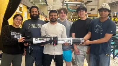 Purdue arma un robot submarino con tres modos de propulsión