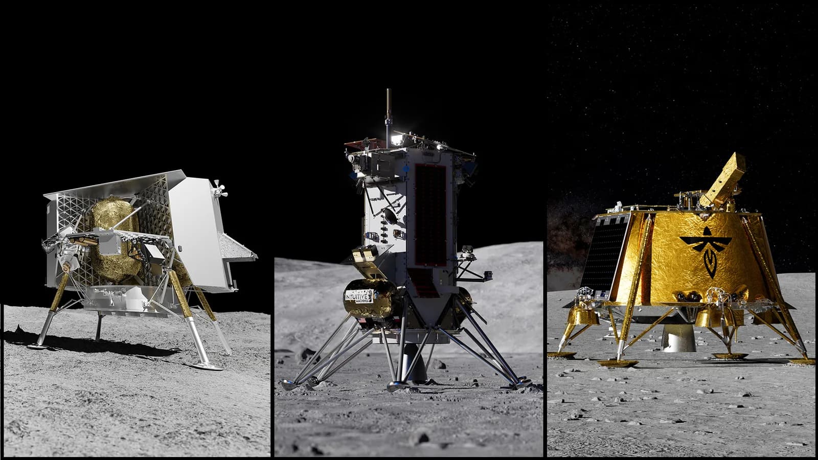 NASA financia 4 misiones al Moon Base con USD 590 millones