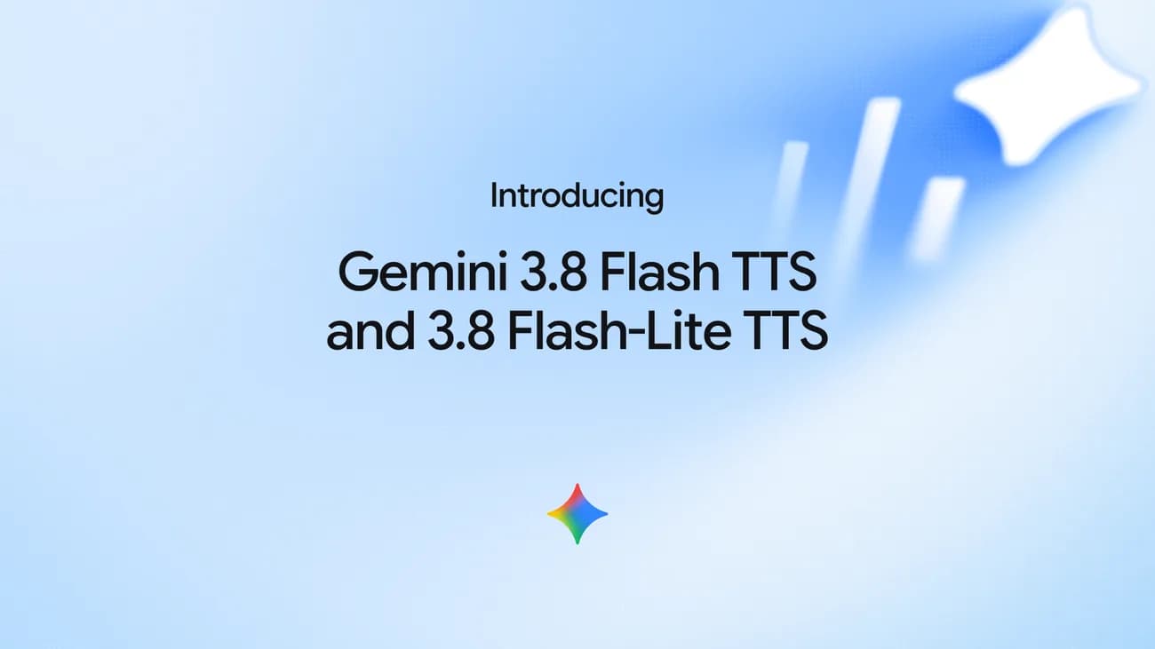 Gemini 3.8 Flash TTS crea voces desde una instrucción en texto