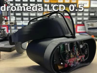 Andromeda es un visor de realidad virtual abierto hecho desde cero