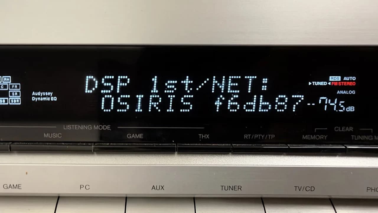 OSIRIS, un firmware abierto que revive receptores Onkyo sin sonido