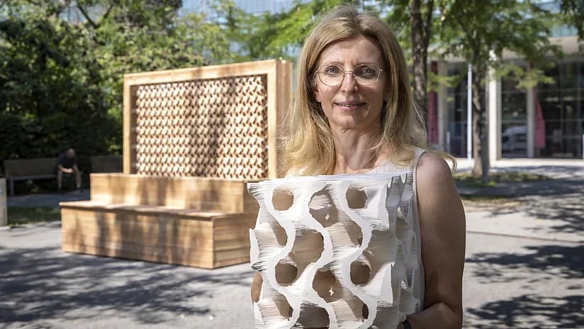 Cubos de cerámica impresos en 3D enfrían el aire casi 7 grados