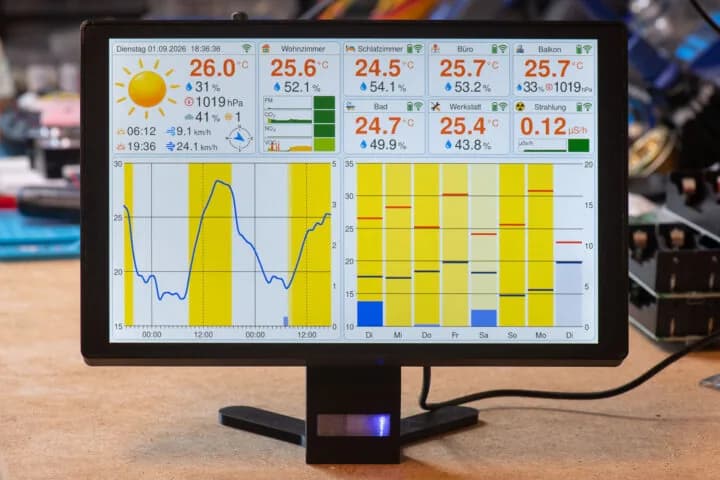 ESP32-P4: estación meteorológica DIY con sensor SEN66 y LoRa