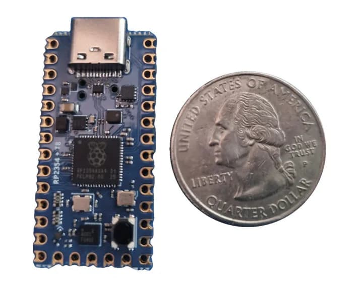 Forgix: placa de USD 50 con RP2354 y FPGA Trion T8