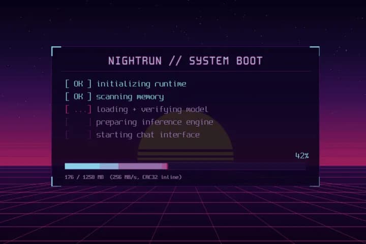 NightRun corre un LLM en la Raspberry Pi 5 sin sistema operativo