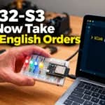 Un ESP32-S3 entiende órdenes en inglés sin internet con un LLM propio