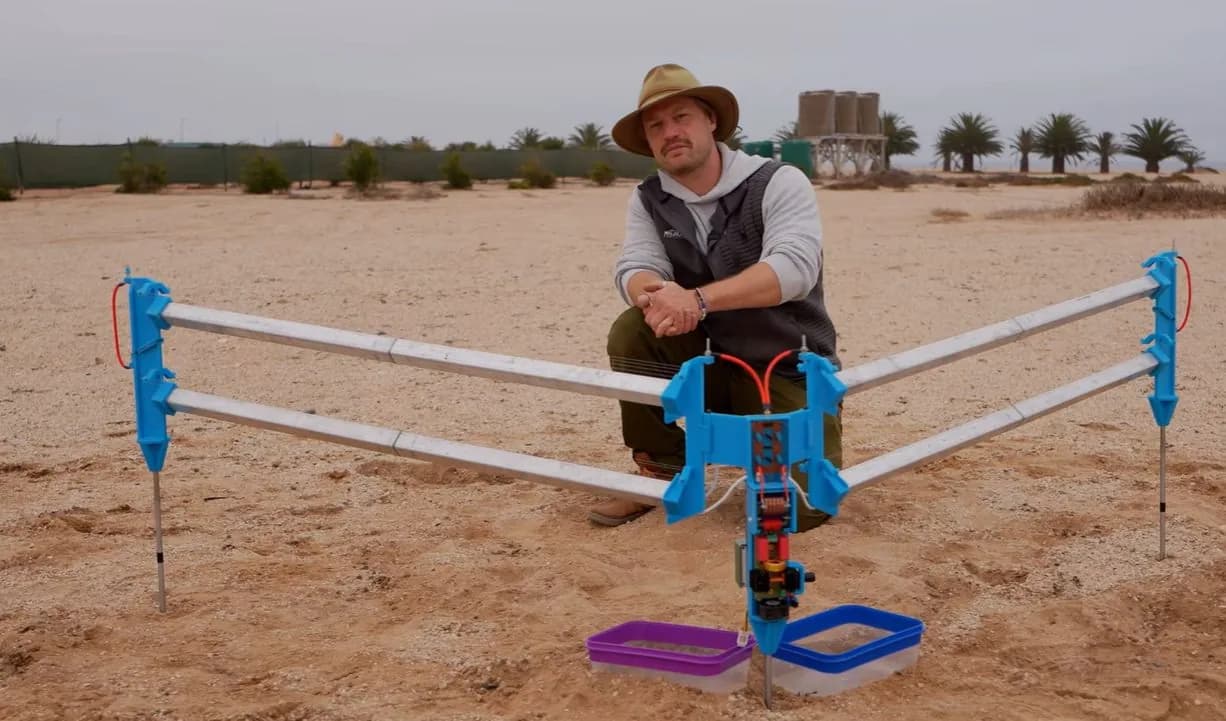 Alto voltaje para cosechar niebla en el desierto del Namib