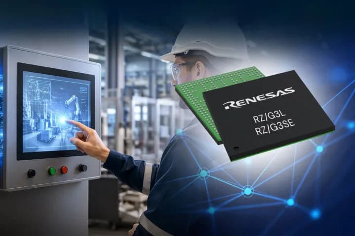 Renesas RZ/G3L y RZ/G3SE bajan a 1 mW en reposo