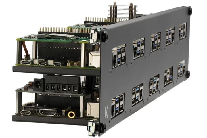 KKSB lleva los clusters de Raspberry Pi al rack de 10 y 19 pulgadas