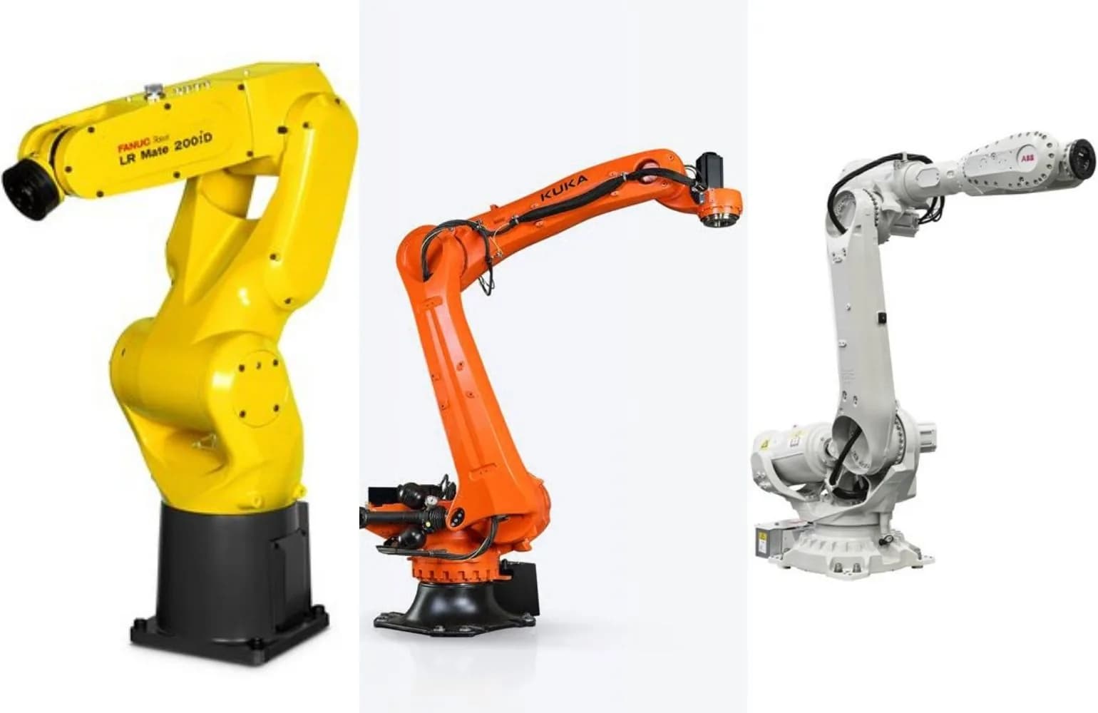 FANUC, KUKA y ABB: destreza y posicionamiento para ensamblaje