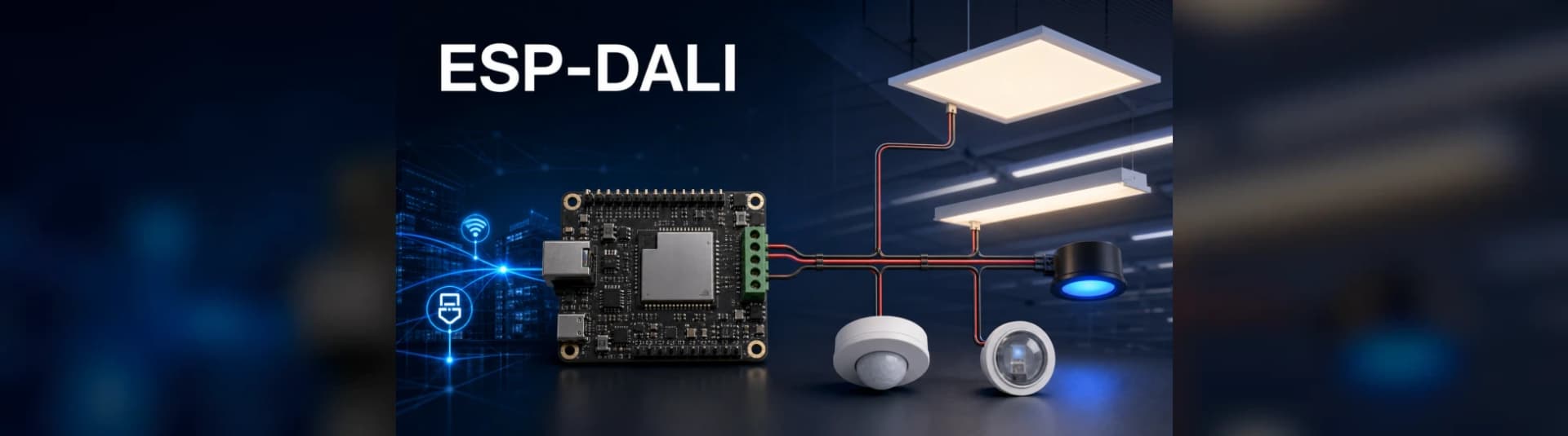 Espressif suma DALI a sus chips para iluminación conectada