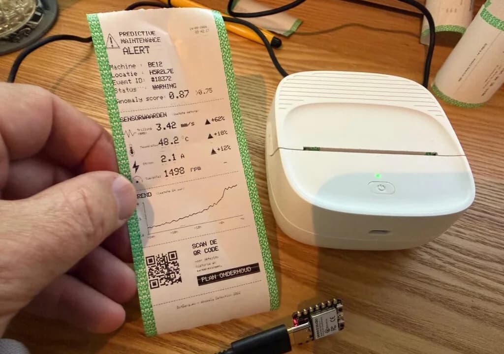Un ESP32-C3 maneja una impresora térmica Bluetooth sin su app