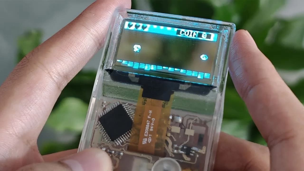 Arduview: consola transparente con Arduboy desde 49 dólares