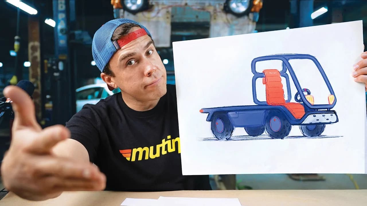 Mutiny: un kei truck open source con motores hub para uso lento