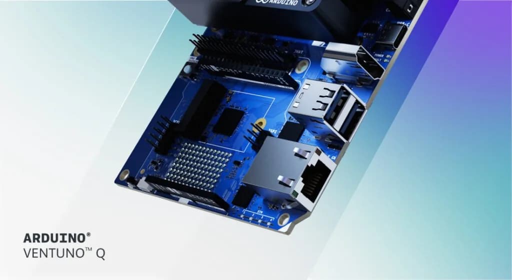 Arduino VENTUNO Q: 40 TOPS y un STM32H5 en la misma placa