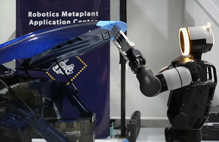 Boston Dynamics entrena al Atlas en una planta de Hyundai