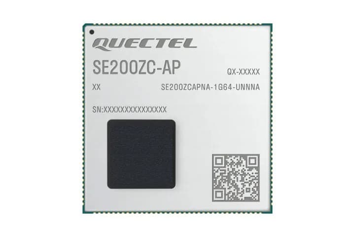 Quectel SE200ZC-AP maneja cinco cámaras con un NPU de 3 TOPS