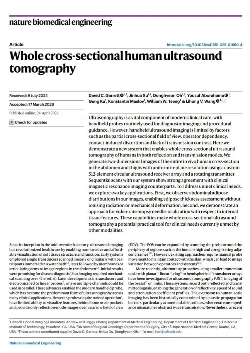 Midjourney Scanner: tomografía corporal por ultrasonido