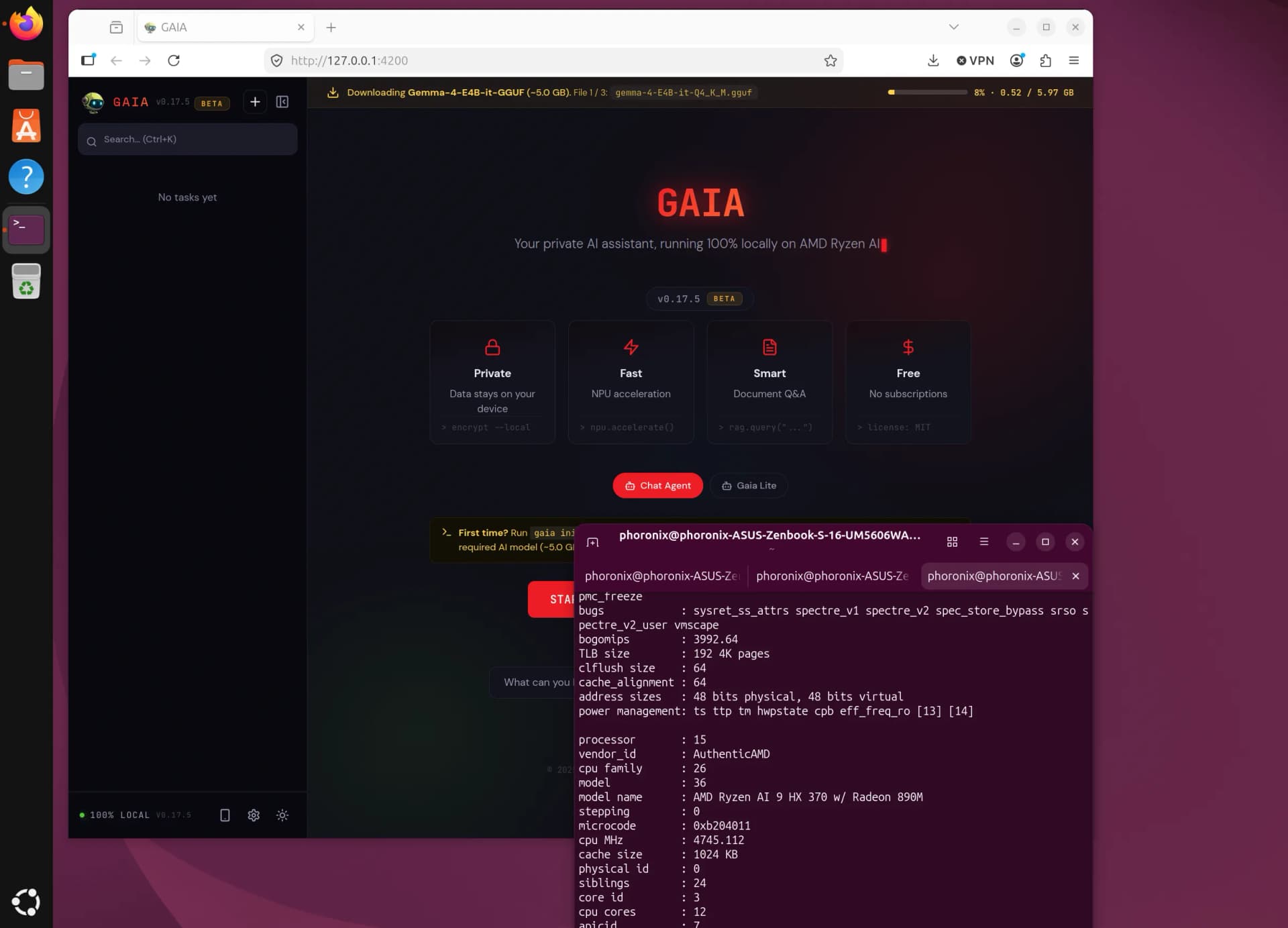 AMD GAIA 0.22 convierte su IA local en un agente de correo