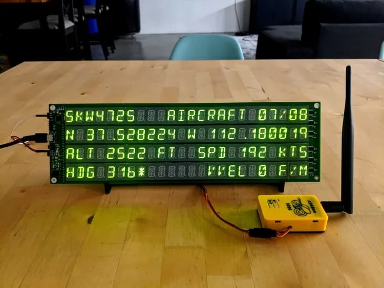 ADSBee: rastrea aviones con un RP2040 y 1 vatio, sin FPGA