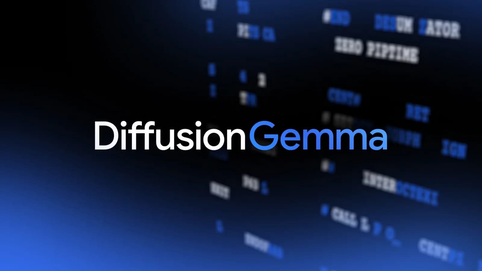 DiffusionGemma de Google escribe texto desde ruido a 1.000 tokens/s