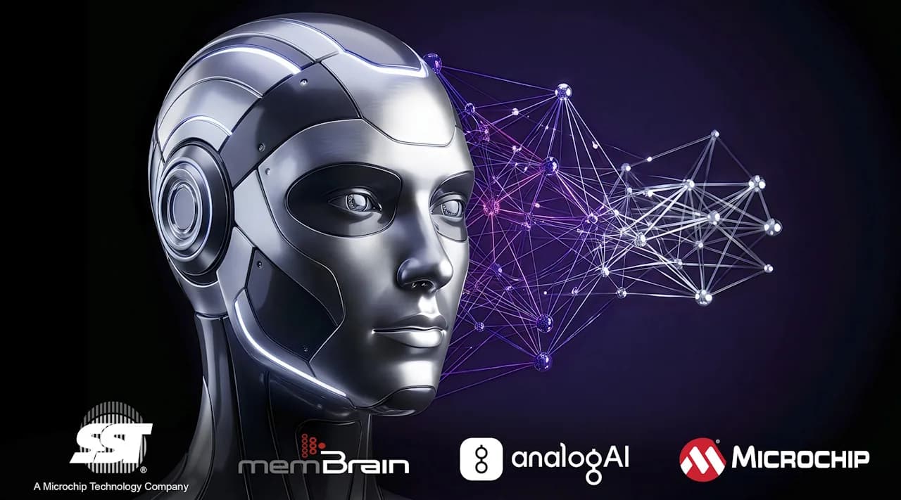 memBrain de Microchip calcula la IA dentro de la memoria flash