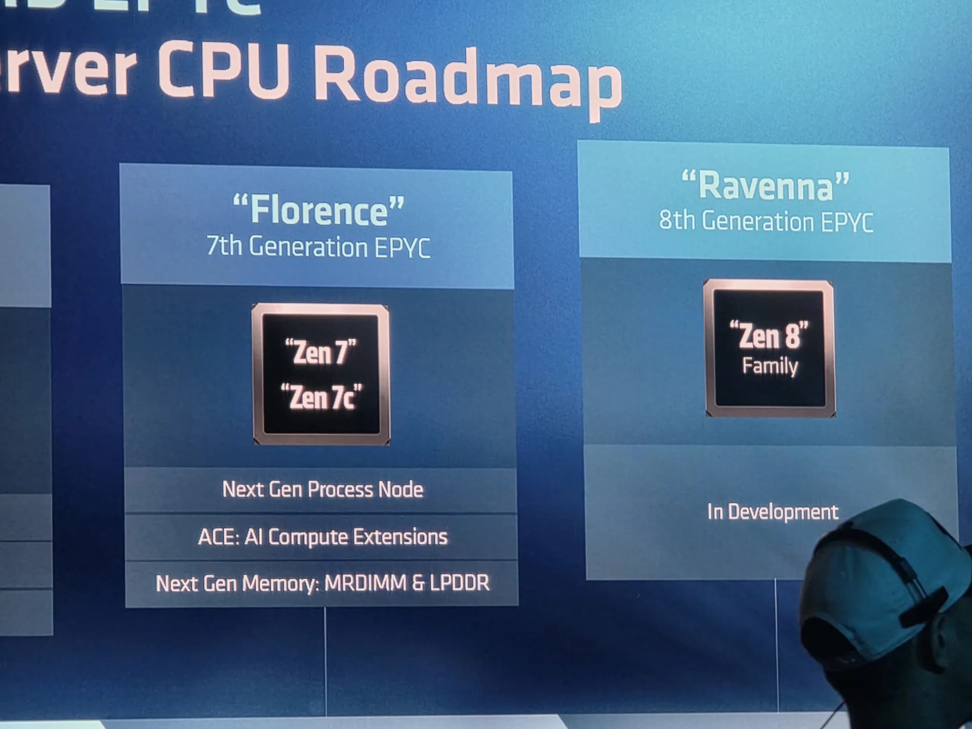 AMD confirma EPYC Zen 7 Florence con extensiones de IA ACE