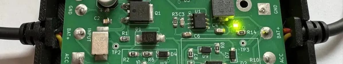 VoltGuard, una placa abierta que corta la dashcam antes de vaciar