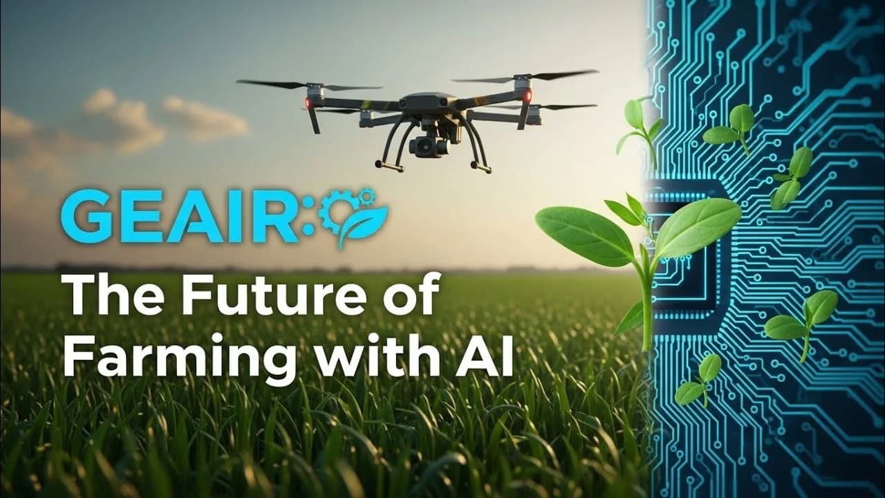 GEAIR 2.0: el robot humanoide que poliniza tomates en 10 segundos