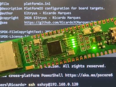 Ricardo Marques monta un servidor SSH en una Raspberry Pi Pico