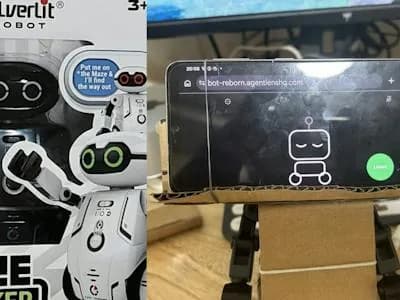 Un robot de juguete de 4 dólares ahora conversa y obedece por voz
