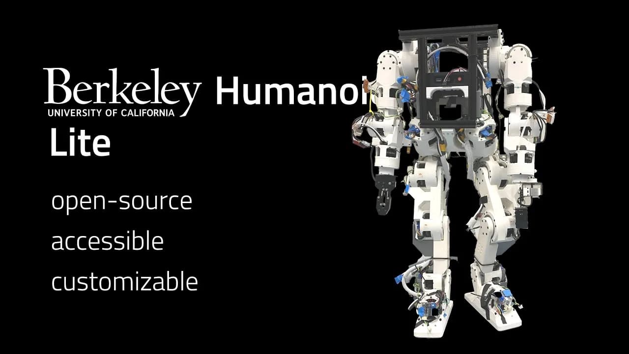 Berkeley Humanoid Lite: un robot humanoide por 5.000 dólares
