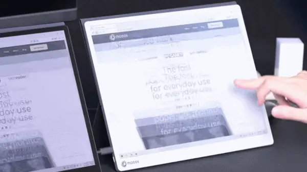 Modos Flow lleva el E-ink a 60 Hz reales en monitor abierto